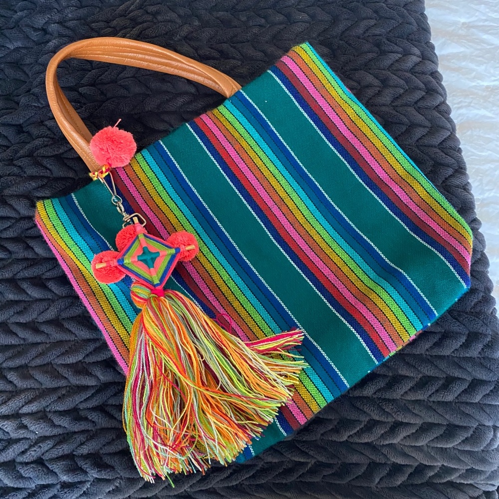 Festive small tote